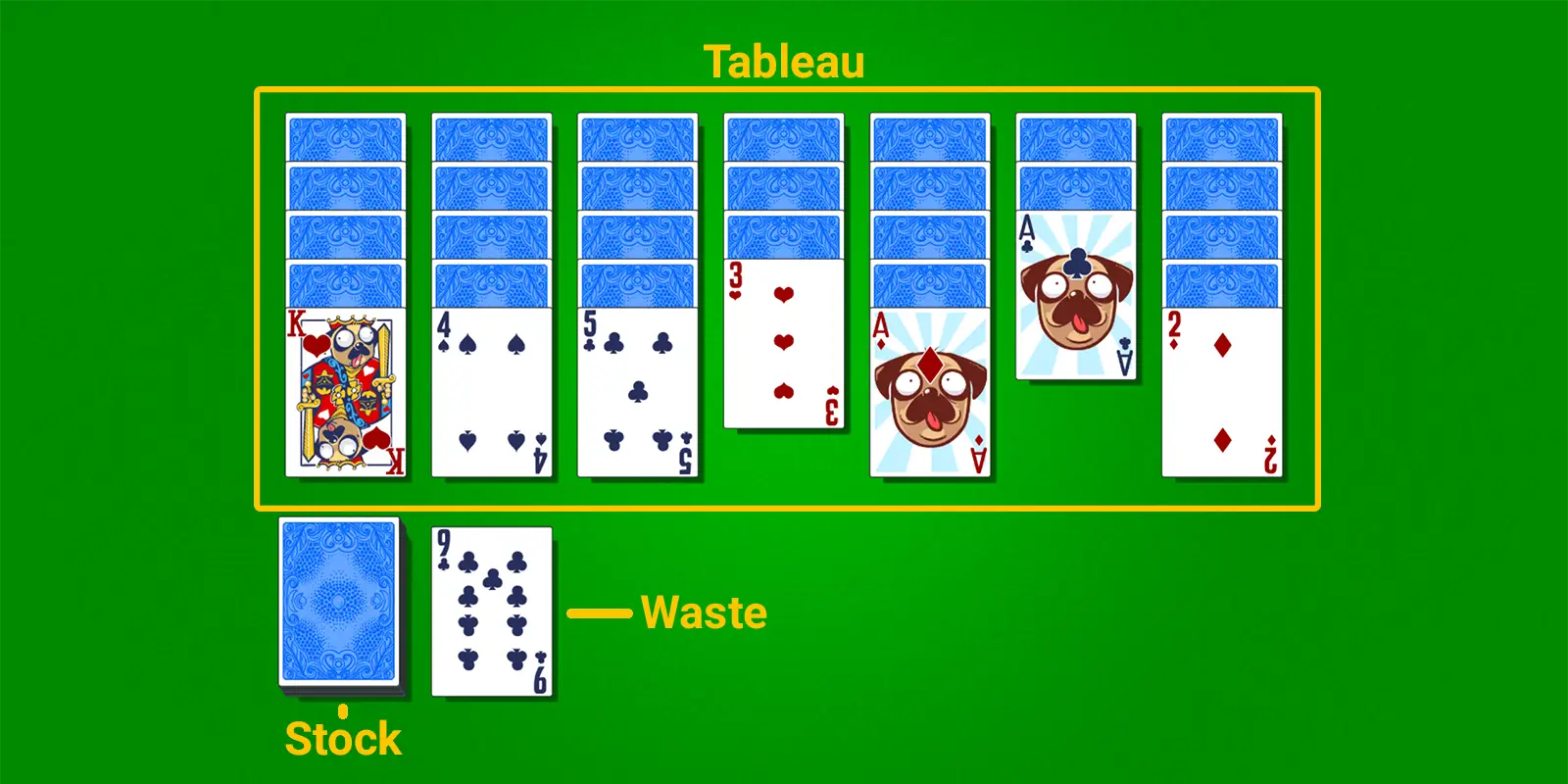 Golf Solitaire Game Setup